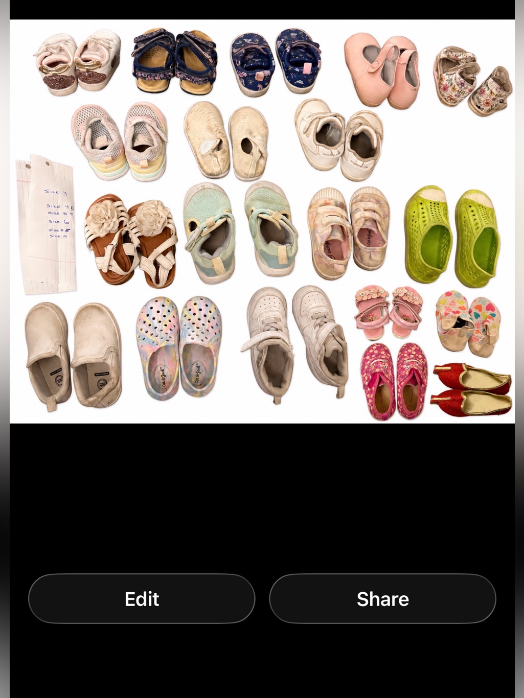Toddler Girl Shoes Sizes 3c-10c- Comfortable Everyday Shoes